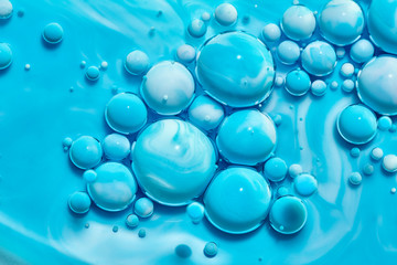 Colourful acrylic bubbles.Abstract ink design template mixed texture background. Liquid color backdrop. Wallpaper pattern. Oil poster . Design template. Fluid art