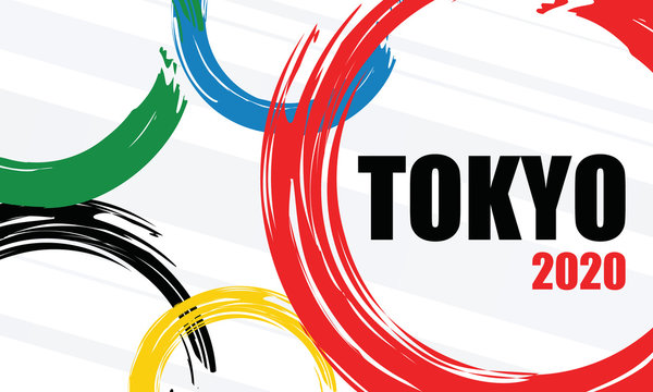 Nadym, Russia - 08 February 2020: Tokyo 2020. The Summer Games In Japan. Sport Event Logo Design 