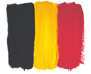 flag, Belgium, country, state, politics, travel, planet, business, black, yellow, red, texture, brush, paint, background, abstract, style, simple, decorative, print, fabric, textile, Wallpaper, furnit