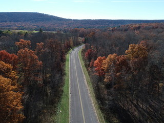 road in mountains