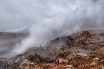 old geyser in Iceland