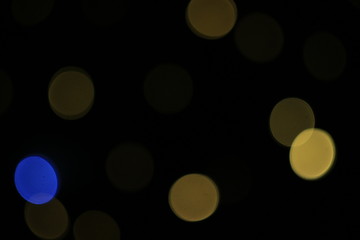 minimalistic dark bokeh lights background