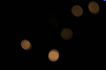 minimalistic dark bokeh lights background