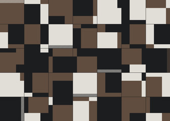 Brutalism Design Abstract Vector Pattern