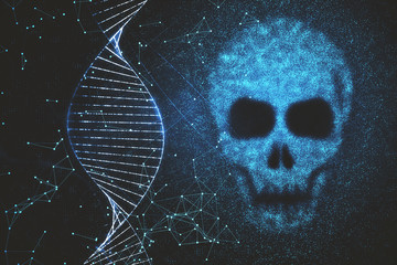 Web safety and health concept.