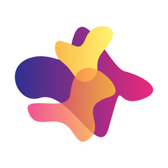 Art Gradient graphic elements, Dynamical colored liquid forms. Modern fluid presentation template. Jpeg