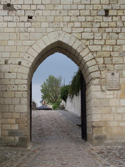 Fototapeta na wymiar Forteresse royale de Chinon