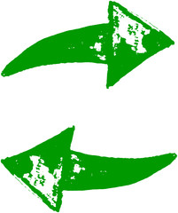 Green reuse recycling sign