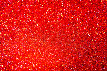 Red sparkle background. Bright red texture. Festive mood.