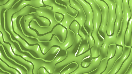 Plain 3D abstract background of monochromic SPRING FROST color with shadow and coloring suitable for adding various materials