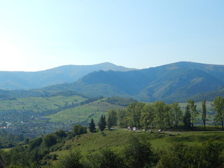 Fototapeta premium landscape in the mountains