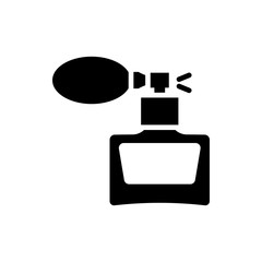 Perfume Vector Glyph Icon  style illustration.