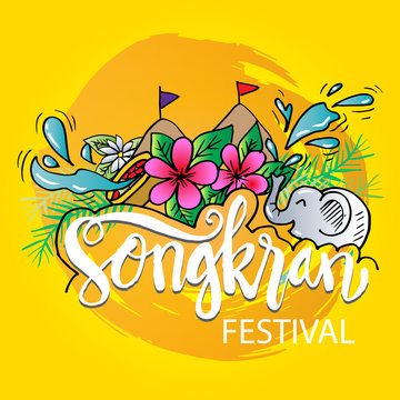 Songkran Festival in Thailand. April 13.