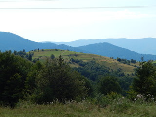 landscape in the mountains