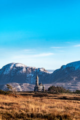 Church of the Sacred Heart, Dunlewey close to Mount Errigal in County Donegal - Ireland