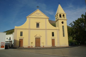 kirche auf stromboli