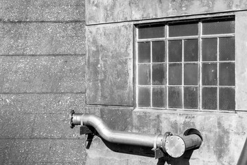 Windows and Pipes at Tinaroo Falls Dam on the Atherton Tableland in Tropical North Queensland, Australia