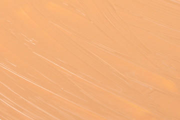 Liquid foundation texture. Make up for women.