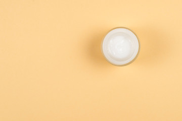 Face beauty cream. Skincare.