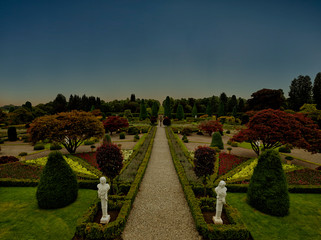 Accurately laid out Scottish park