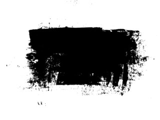 Grunge Brush Strokes Banner Background