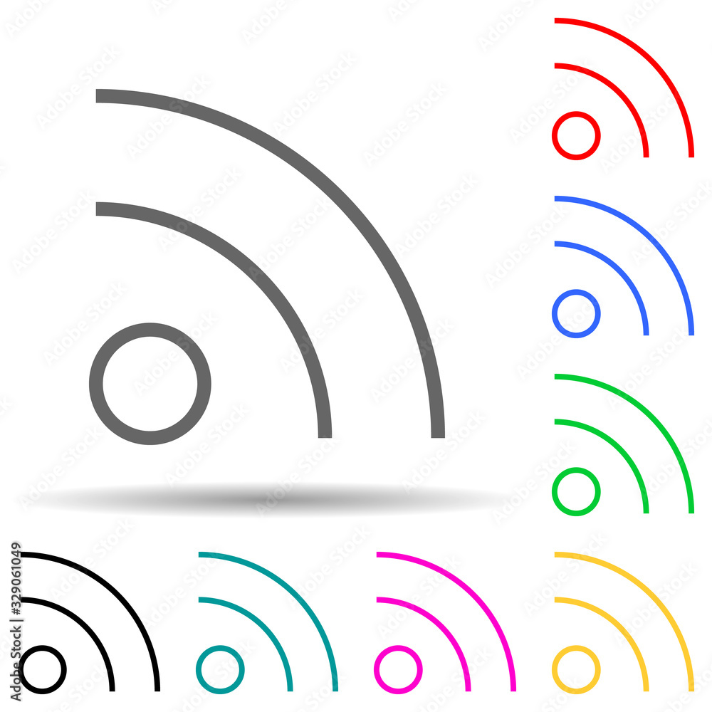 Poster communication sign icon. element of simple icon for websites, web design, mobile app, info graphics.