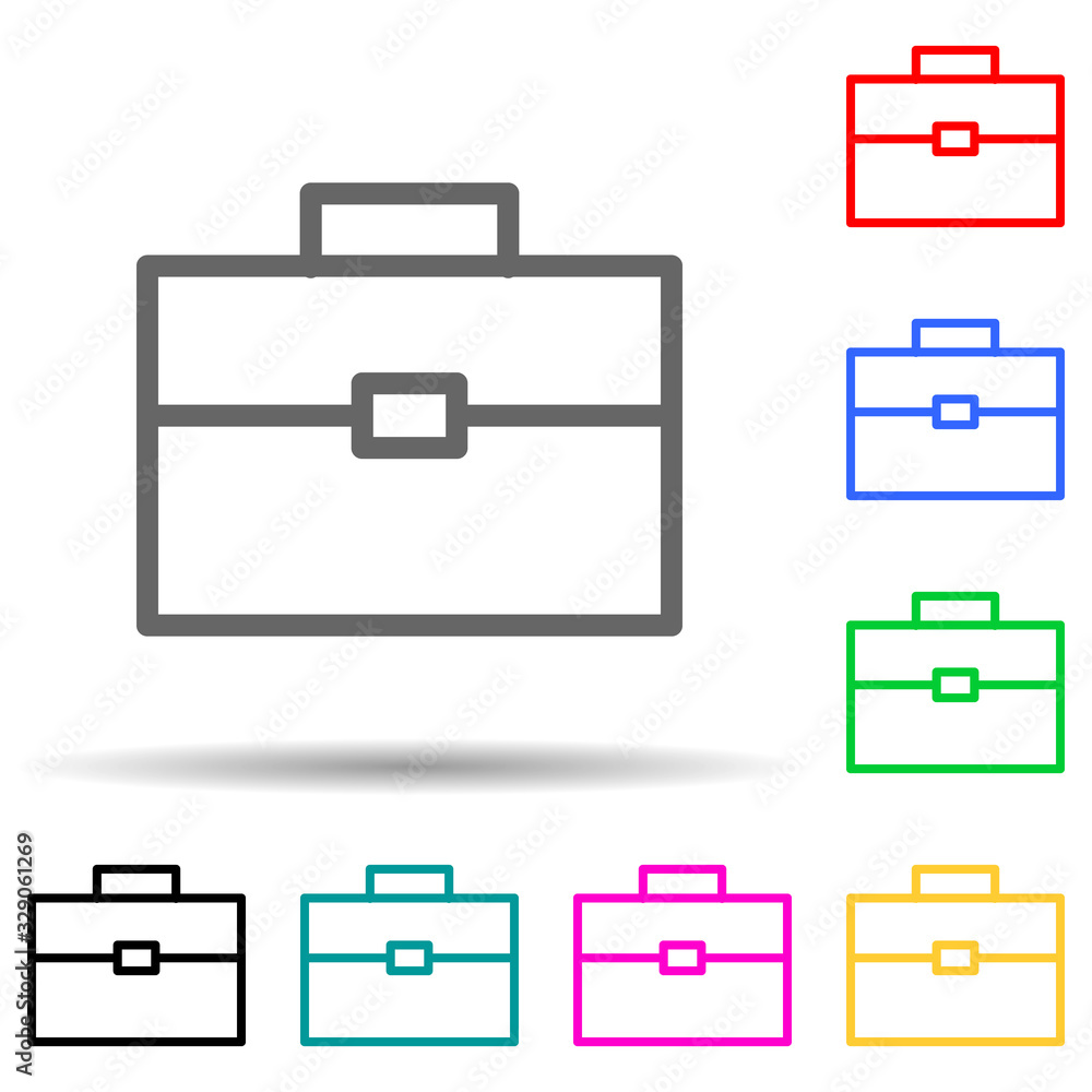Poster diplomat icon. element of simple icon for websites, web design, mobile app, info graphics. thick lin