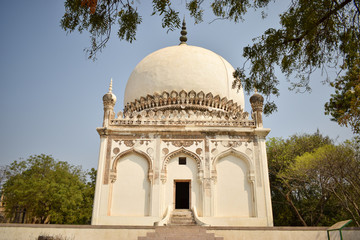 Ancient Antique 400 Years Old Sultan Seven Qutub Shahi Rulers of Hyderabad Seven Tomb Stock Photography Image