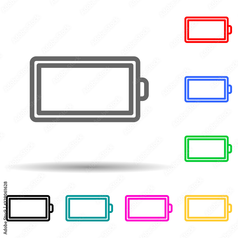 Poster full charge symbol icon. element of simple icon for websites, web design, mobile app, info graphics.
