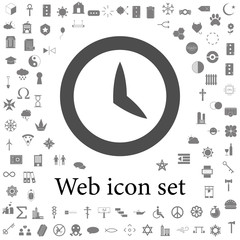 clock icon. web icons universal set for web and mobile