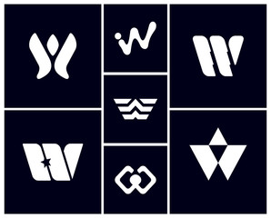 letter w logos