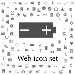 Fototapeta premium battery mark icon. web icons universal set for web and mobile