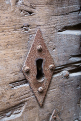 old door lock