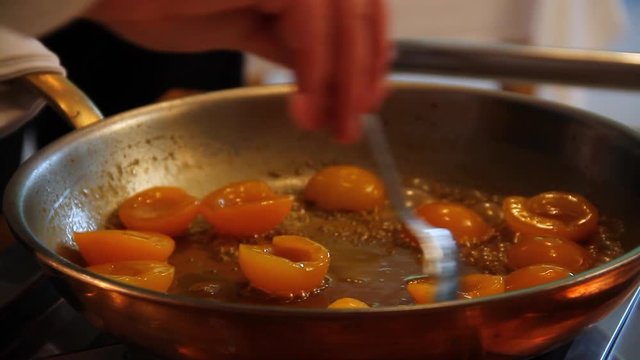 Fried Apricot Delicacy