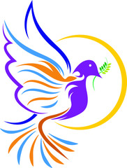 fly dove logo