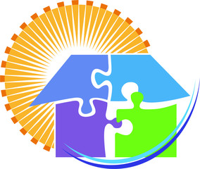 puzzle home logo