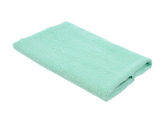  menthol towel lies on a white background of isolate