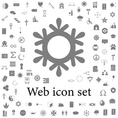 snowflake icon. web icons universal set for web and mobile