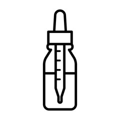 Medicine bottle icon vector sign and symbols