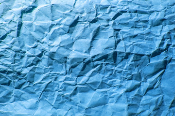 a Crumpled white paper background texture