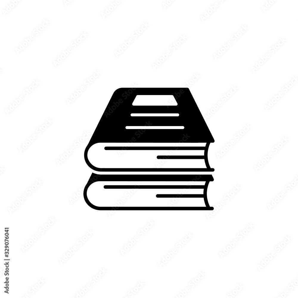 Poster book, perspective icon. simple vector knowledge icons for ui and ux, website or mobile application