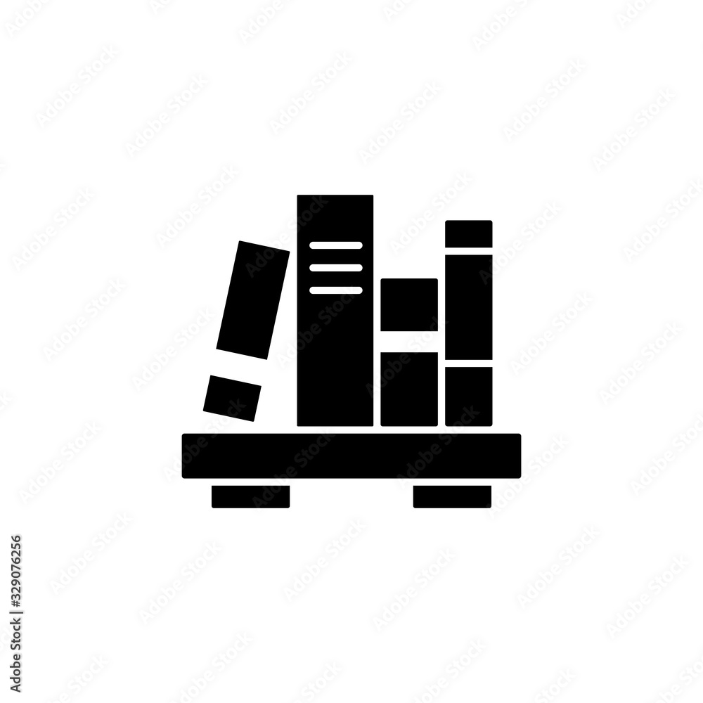 Poster book, shelf icon. simple vector knowledge icons for ui and ux, website or mobile application