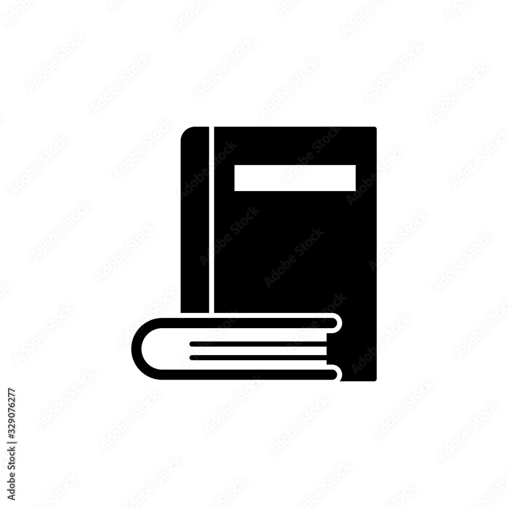 Poster book, two icon. simple vector knowledge icons for ui and ux, website or mobile application