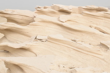 Natural Fossil Dunes in Abu Dhabi.Day time Photography with Nikon camera..