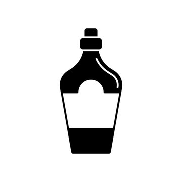 Bottle, glass, liquor icon. Simple vector liquid container icons for ui and ux, website or mobile application