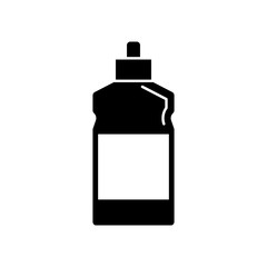 Detergents, bottle icon. Simple vector liquid container icons for ui and ux, website or mobile application