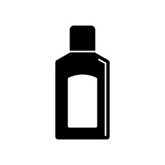 Shampoo, bottle icon. Simple vector liquid container icons for ui and ux, website or mobile application