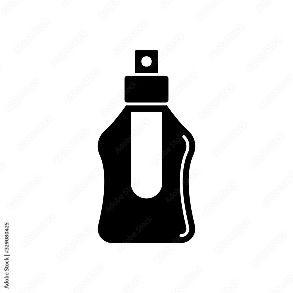 Poster perfume, glass icon. simple vector liquid container icons for ui and ux, website or mobile applicati