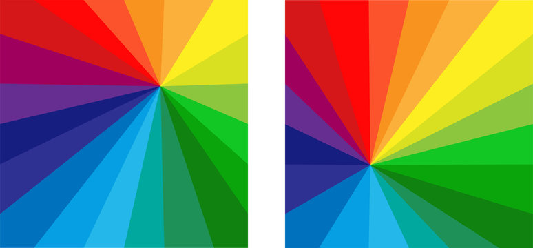 Radial stripes background