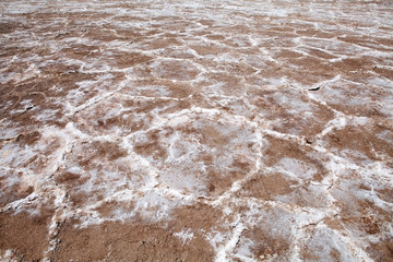 Salt pan at the Salar of Antofalla at the Puna de Atacama, Argentina